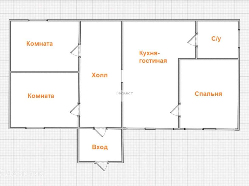 Дом  комнаты 38 улица, фото №2