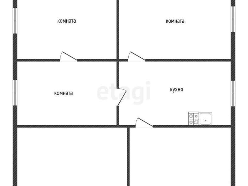 Дом 3 комнаты Челябинск улица, фото №6