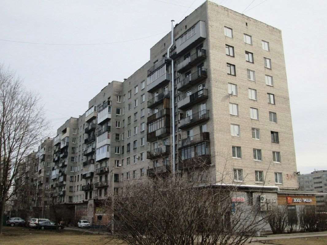 Однокомнатная квартира пр. Славы проспект, 30 к. 1, фото №6