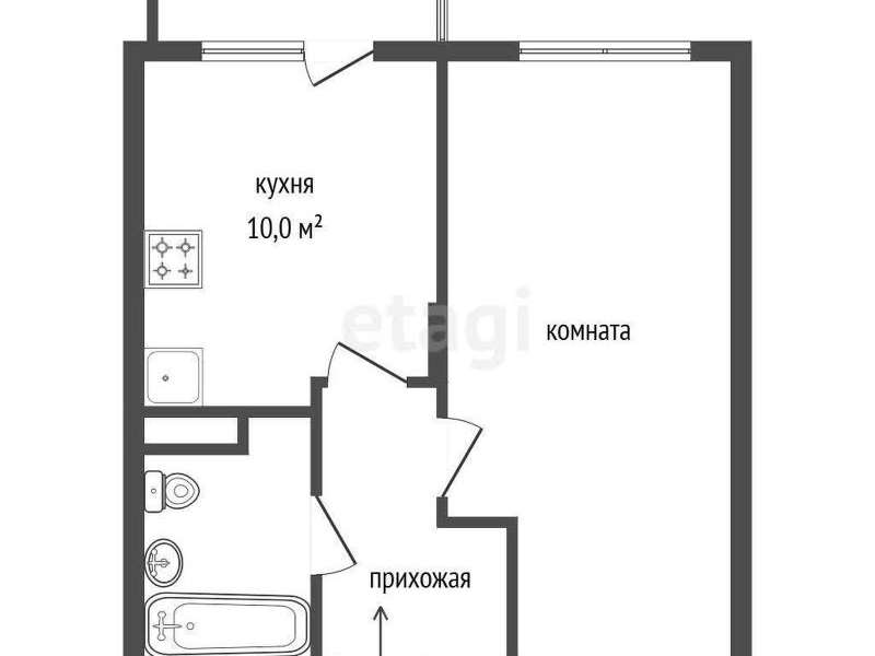 Однокомнатная квартира Екатеринбург улица, фото №7