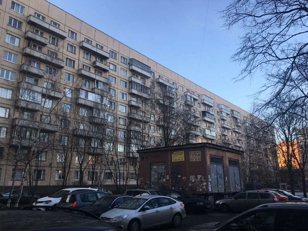 Трехкомнатная квартира пр. Авиаконструкторов проспект, 27 к. 1, фото №2