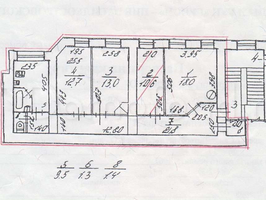 Комната проезд Васильевского острова проезд, 17, фото №6