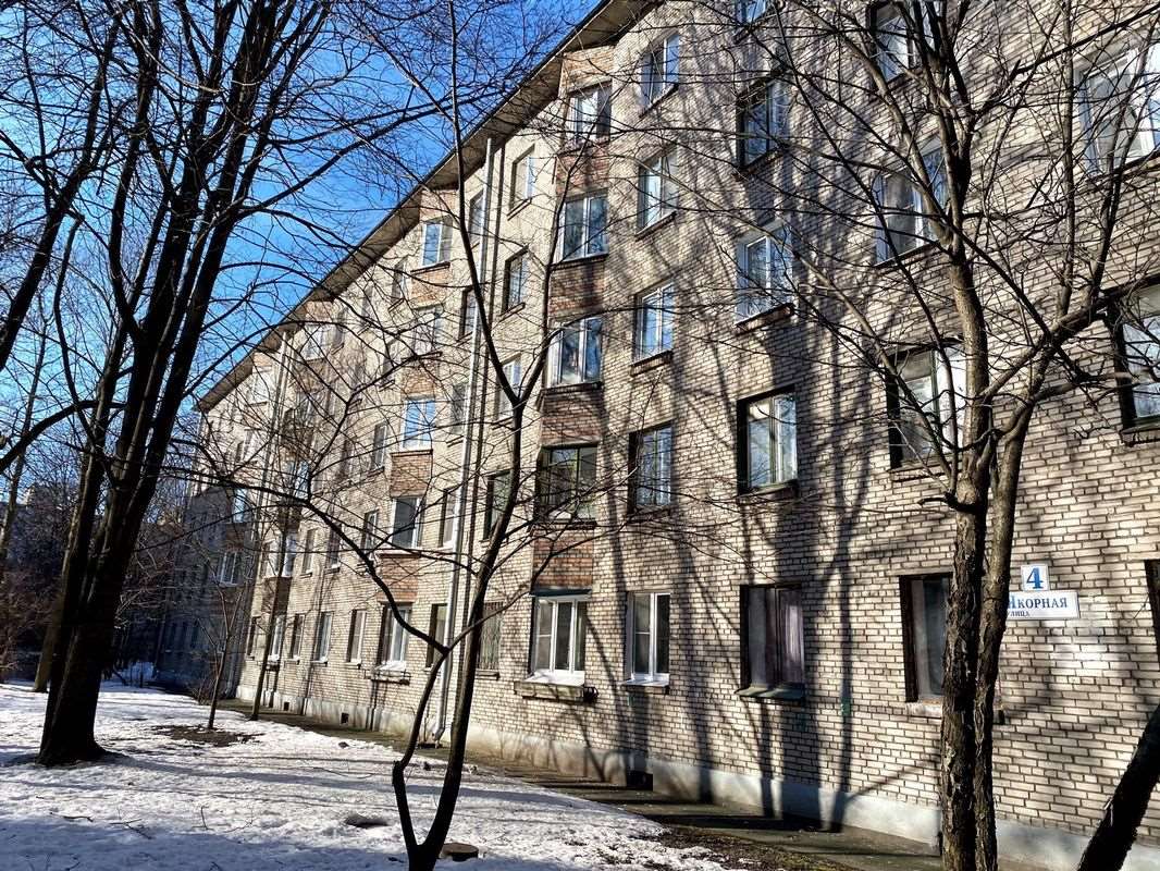 Двухкомнатная квартира ул. Якорная (МО №33 "Большая Охта") улица, 4, фото №8