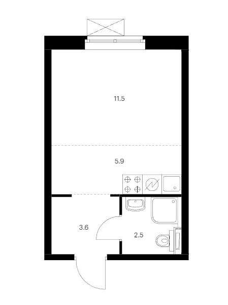 Студия Кронштадтский бульвар, 8 к. 1, фото №10