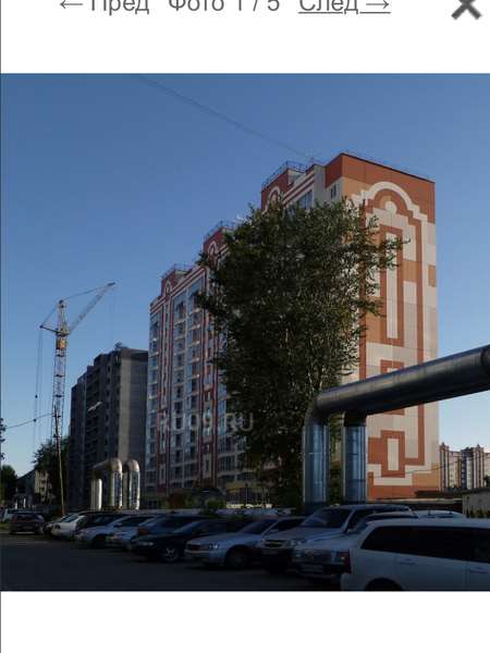 Однокомнатная квартира Овражный улица, 19, фото №5