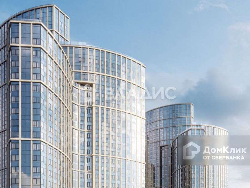 Трехкомнатная квартира ул. Лобачевского улица, 120 к. 1, фото №3