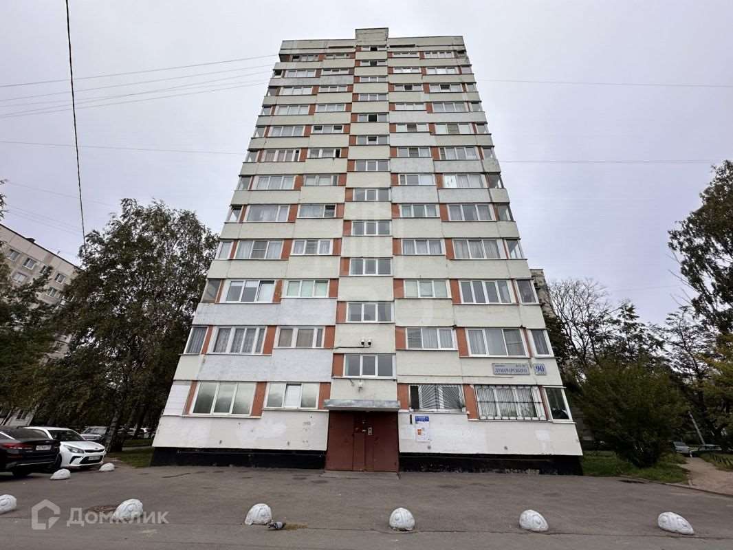 Однокомнатная квартира пр. Луначарского проспект, 90 к. 1, фото №10