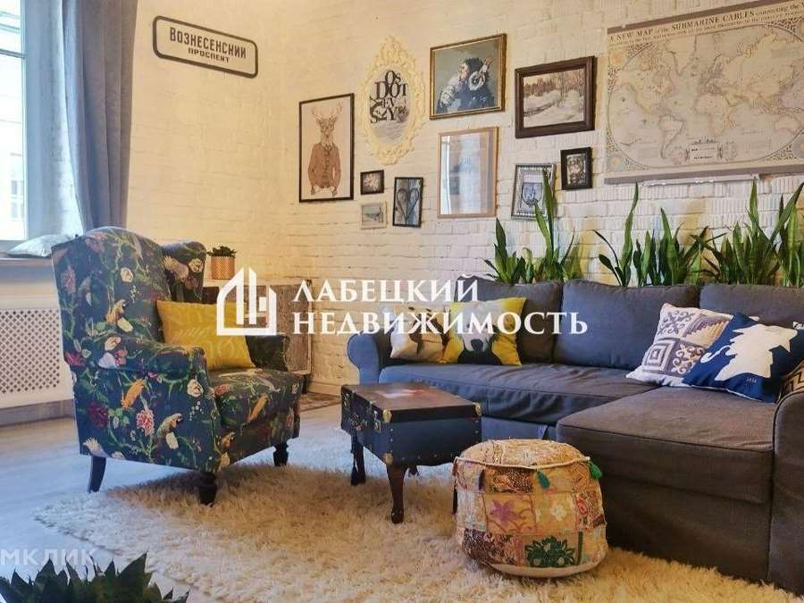 Двухкомнатная квартира пр. Адмиралтейский проспект, фото №3