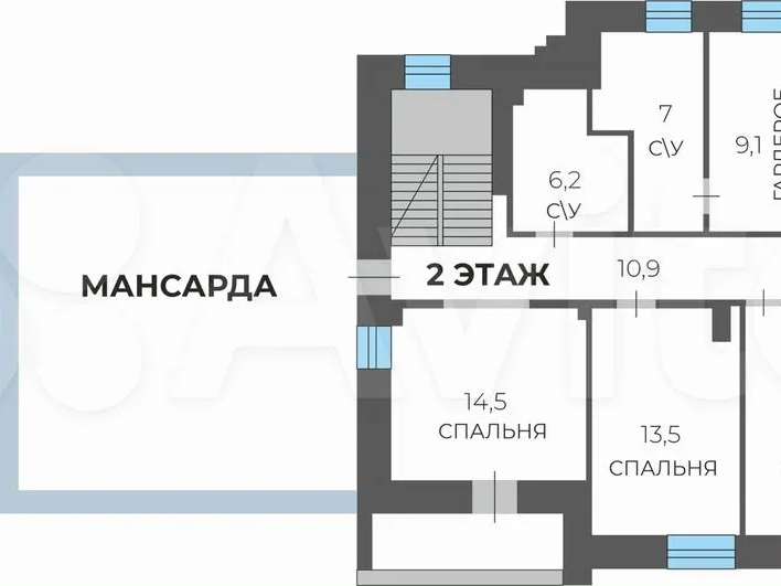 Дом 4 комнаты 3 улица, фото №10