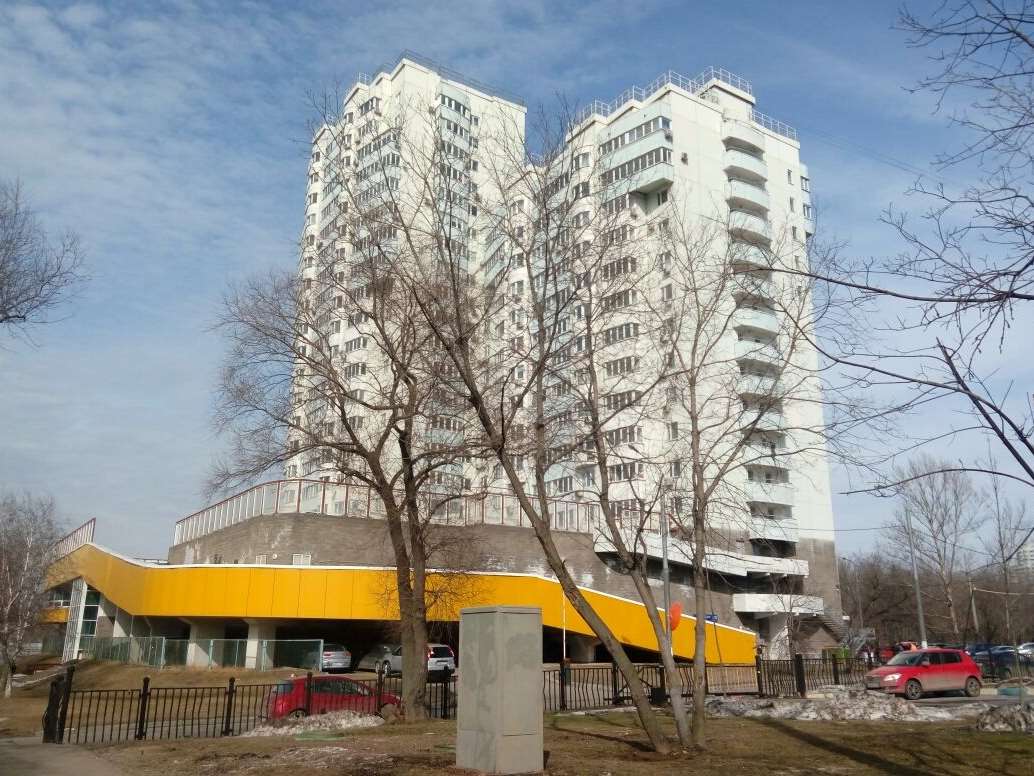 Однокомнатная квартира Нагатинская набережная улица, 32 к. 1, фото №1