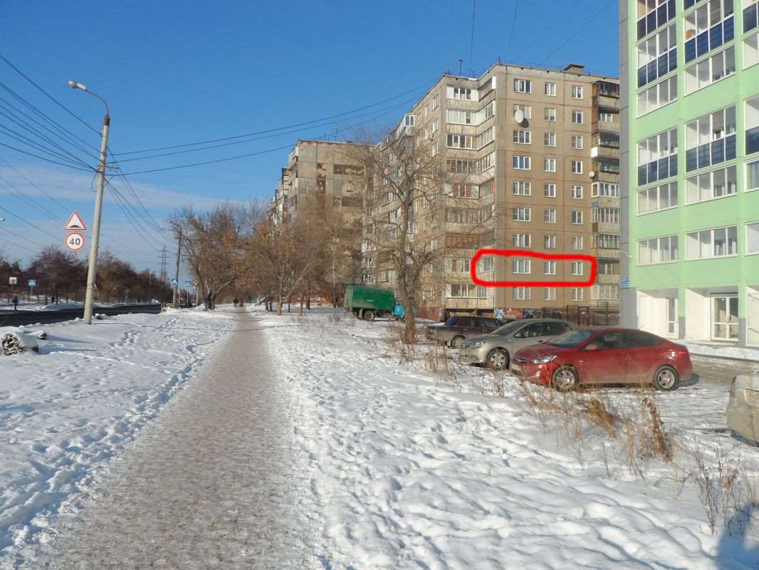 Двухкомнатная квартира Челябинск улица, фото №9